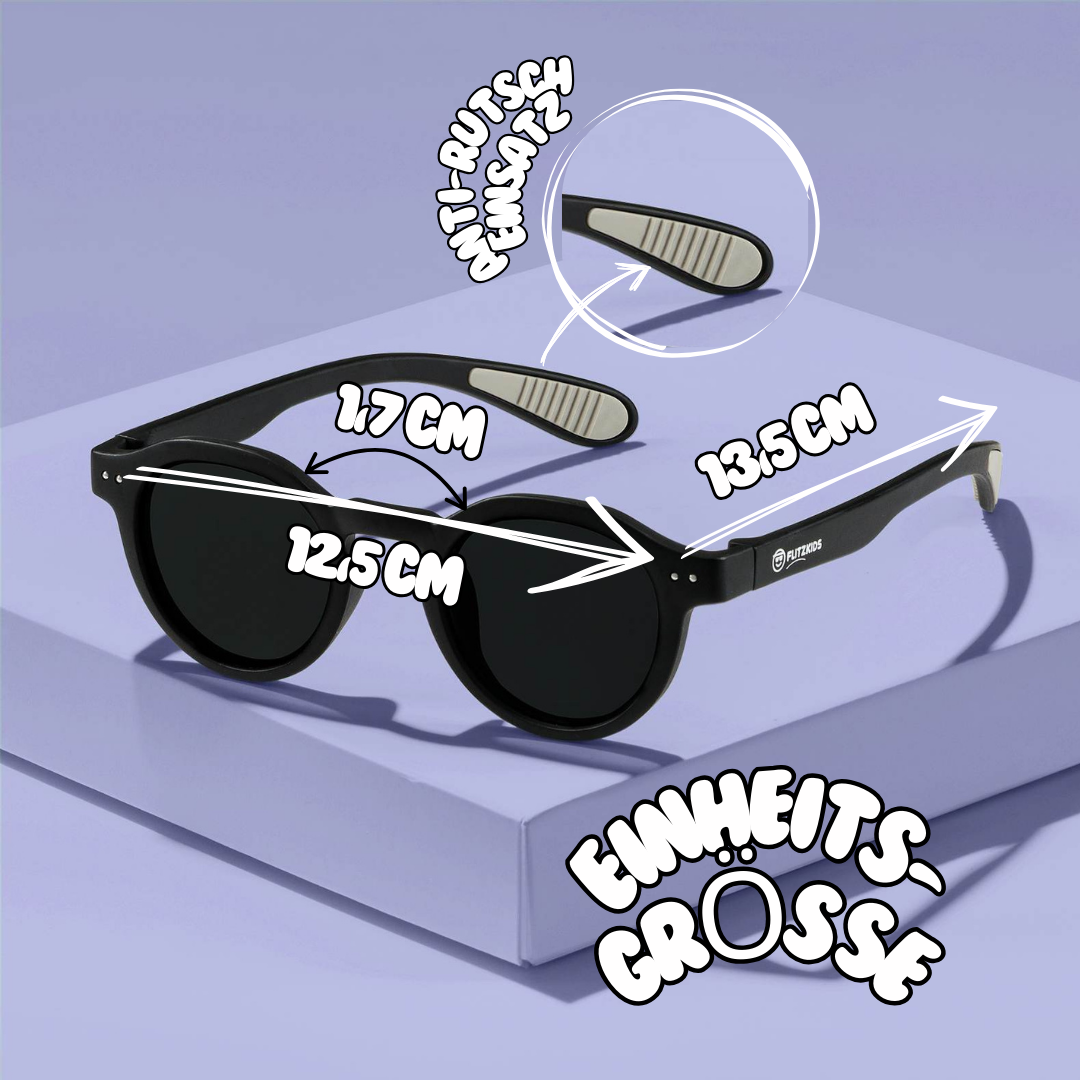 Flitzkids Sonnenbrille - Schwarz