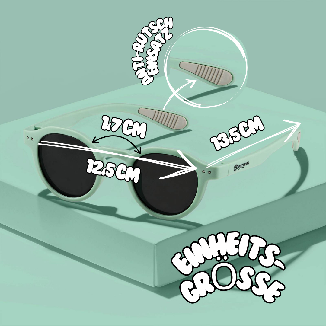 Flitzkids Sonnenbrille - Mint Grün